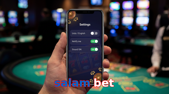 Game list for Salam Bet app section