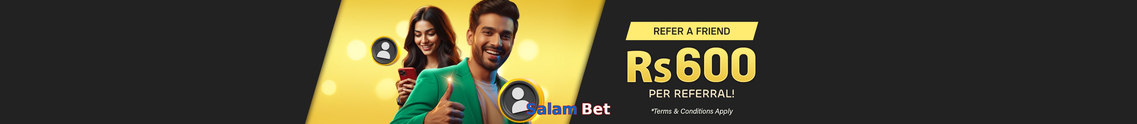 Salam Bet game app for Pakistan players